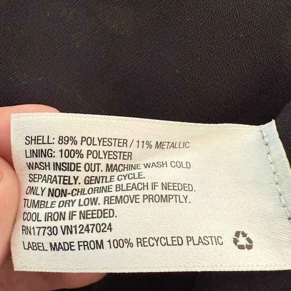 Anna Sui for Target Retro Metallic Mini Shift Dress Size 1X - Picture 8 of 9